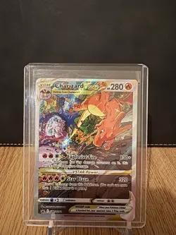 Pokemon TCG Charizard VSTAR Swsh262 Sword & Shield Black Star UPC Promo - Image 1