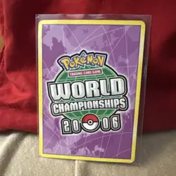 2006 Pokemon Card World Championships Vaporeon ex 110/113 (Jimmy Ballard) LP - Image 3