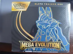 Pokemon TCG Mega Evolution Lucario Elite Trainer Box ETB - Brand New Sealed - Image 1