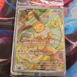 Eevee 173 Black Star Promo Pokemon Prismatic Evolutions Factory Sealed - Image 2