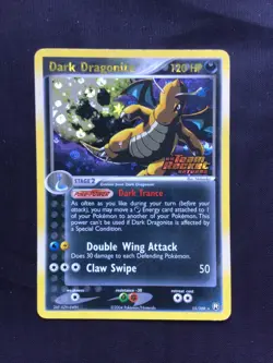 Pokemon Cards: EX Team Rocket Returns Reverse Holo: Dark Dragonite 15/109 - Image 1