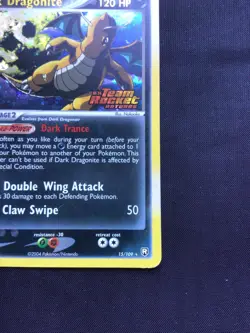 Pokemon Cards: EX Team Rocket Returns Reverse Holo: Dark Dragonite 15/109 - Image 5