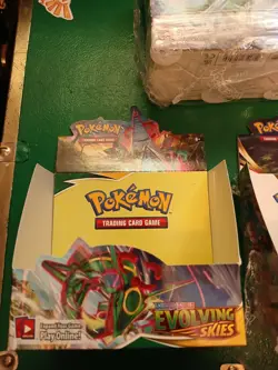 Pokemon EMPTY Booster Box Lot of 3: Evolving Skies Chilling Reign, Lost Origin - Image 2