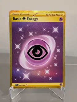 Pokemon TCG Card Psychic Energy 207/165 S&V 151 Gold Hyper Rare Holo - NM - Image 1