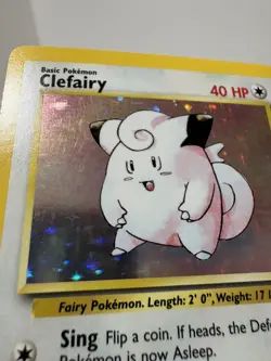 Pokemon TCG Base Set 5/102 Clefairy Holo WOTC - Image 2