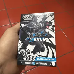 Pokemon TCG Black Bolt Booster Bundle Box - 6 Booster Packs Brand New Sealed - Image 1