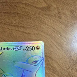 Pokemon Latias & Latios GX TAG TEAM Full Art Secret Rare Holo 190/181 Team Up - Image 5