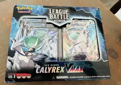 4 Pokemon League Battle Decks Urshifu, 2 Calyrex, Melmetal Sealed Vmax NIB - Image 5