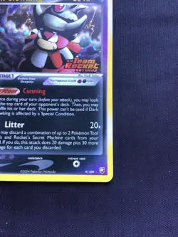 Pokemon Cards: EX Team Rocket Returns Reverse Holo: Dark Slowking 9/109 - Image 5