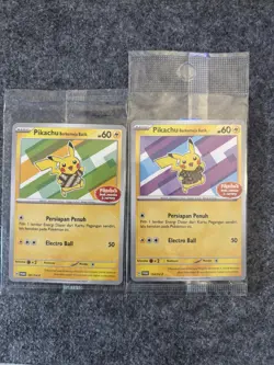 Pokemon Pikachu Berkemeja Batik Indonesia Journey SET 101 & 154/SV-P SEALED - Image 1