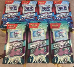 (LOT 7) 🔥POKEMON KNOCKOUT COLLECTION SUICUNE/KYOGRE - Buyer Receives All 7 - Image 1