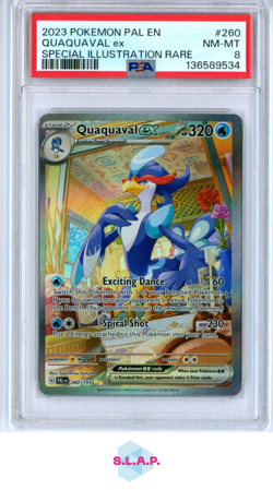 PIDGEOT EX SPECI4L ILL RARE POKEMON GER OBF DE-OBSIDIAN FLAMES 2023 225 PSA 8 - Image 1