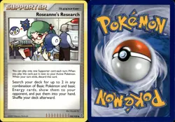 Roseanne's Research 125/132 | DP - Secret Wonders | Pokemon TCG | ENG | Uncommon - Image 3