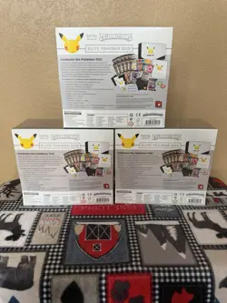 Pokemon TCG Celebrations Elite Trainer Anniversary Edition New Factory Sealed - Image 3
