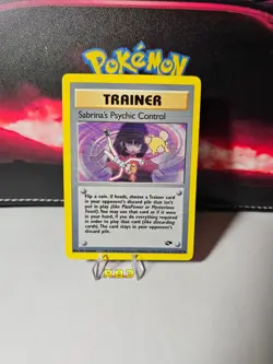 Pokemon TCG | Sabrina's Psychic Control - 121/132 Non-Holo | Gym Challenge Set - Image 1
