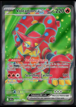 Volcanion ex 171/159 Ultra Rare Journey Together Pokemon NM - Image 1