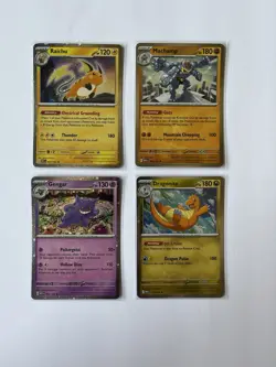 Pokemon Sams Club 151 Mini Tin Cosmo Holo Promos Gengar Dragonite Machamp Raichu - Image 1