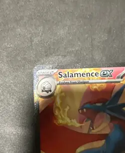 Pokemon Salamence ex 187/159 SV09 Journey Together Holo EX Special Illustrati - Image 3