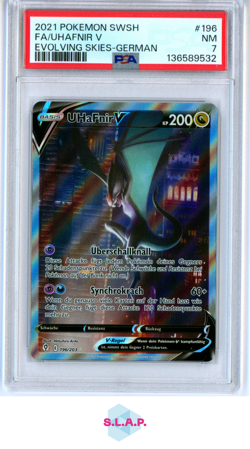 FA/FEELINARA V BRILLIANT STARS-GER POKEMON SWSH BRILLIANT STARS 2022 TG14 PSA 8 - Image 1
