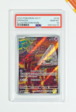 Pokemon PSA 10 Drowzee #210 SVI IT Special Illustration Rare 2023 Italiano - Image 1
