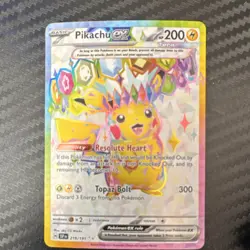 Pokemon TCG Pikachu ex Sv08 Surging Sparks Ultra Rare Holo 219/191 200 HP - Image 1