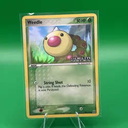 Pokemon EX Delta Species 87/113 Weedle Reverse Holo 2005 - Image 1
