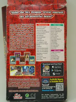 Yu-Gi-Oh! Slifer Egyptian God Structure Deck (Open Box) - Image 5