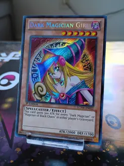 Yu-Gi-Oh Dark Magician Girl LCYW-EN022 Secret Rare 1st Edition Near Mint - Image 3