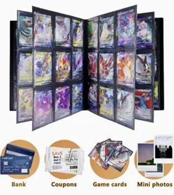 360 CARDS Trading Card Binder Premium 9 Pocket Trading Card Album Folder UK - Image 2