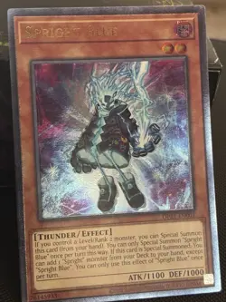 Yugioh | Spright Blue (UTR) OP21-EN001 Ultimate Rare OTS Tournament Pack 21 NM - Image 1