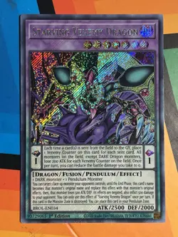 Starving Venemy Dragon - Yugioh Brothers of Legend - Secret Rare - BROL-EN034 NM - Image 1