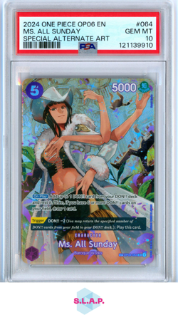 MS. ALL SUNDAY SPECI4L ALT ART ONE PIECE OP06-WINGS OF THE CAPTA 2024 064 PSA 10 - Image 1