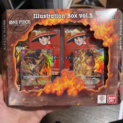 Bandai One Piece Card Game Illustration Box Vol 5 IN HAND Ships Fast - Image 1