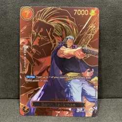 One Piece TCG Karte Benn.Beckman OP09-009 SP English Special Sp - Image 1