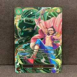 Smoker (SP) OP10-030 Carrying On His Will ENGLISH One Piece TCG - Image 1