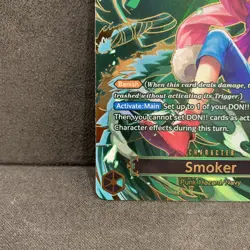 Smoker (SP) OP10-030 Carrying On His Will ENGLISH One Piece TCG - Image 4