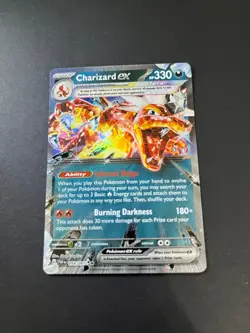 Charizard EX 054/091 Paldean Fates Holo Pokemon Card Trading Card TCG - Image 2