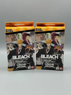 2 Union Arena Bleach Thousand Year Blood War Starter Deck Sealed New - Image 1
