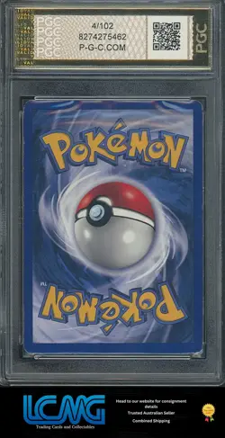 PGC Graded Card 7 SHADOWLESS CHARIZARD HOLO 4/102 BASE SET (see photos) CSS - Image 2