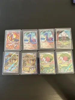 Pokemon TCG Japanese Lot - 8 Cards Total - NM - Image 1