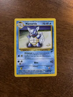 ✨Wartortle 63/130 W Stamp Base Set 2 WOTC Promo Pokemon TCG Card Nintendo - Image 1