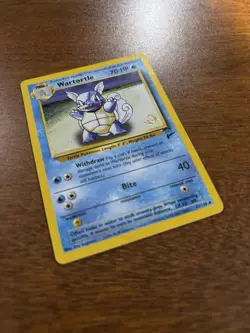✨Wartortle 63/130 W Stamp Base Set 2 WOTC Promo Pokemon TCG Card Nintendo - Image 2