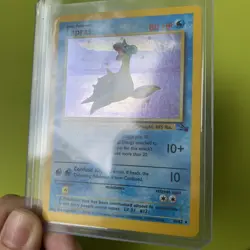 Lapras Fossil Set 10/62 Holo Pokemon Trading Card - Image 2