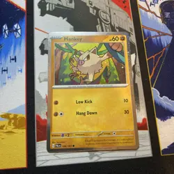 Pokemon Mankey - (Cosmos Holo) 106/193 Miscellaneous Cards & Products Holo NM/LP - Image 3