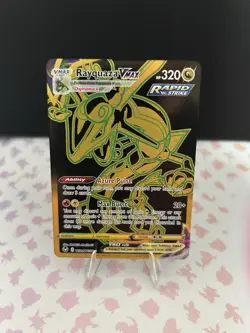 Pokemon TCG Rayquaza VMAX Trainer Gallery Card TG29/TG30 Swsh12 Silver Tempest - Image 1