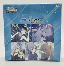 Blue Archive Trading Card Game Weiss Schwarz Booster Box Factory Sealed Unopened - Image 1