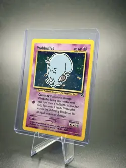Pokemon Wobbuffet 16/75 Neo Discovery Holo Rare 90 HP English Card - Image 2