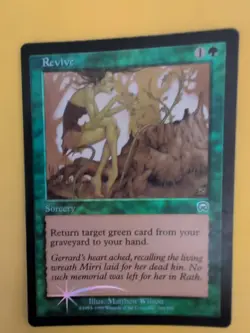 Revive x2 Sorcery Mercadian Masques. FOIL. Magic the Gathering Card. - Image 4