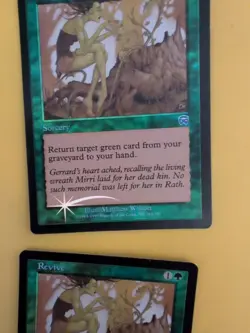 Revive x2 Sorcery Mercadian Masques. FOIL. Magic the Gathering Card. - Image 5