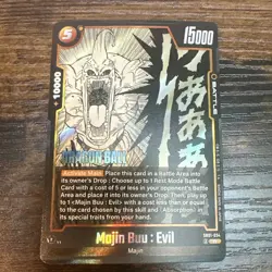Dragon Ball Super Card Game MAJIN BUU : EVIL Foil Rare SB01-034 Fusion World - Image 1